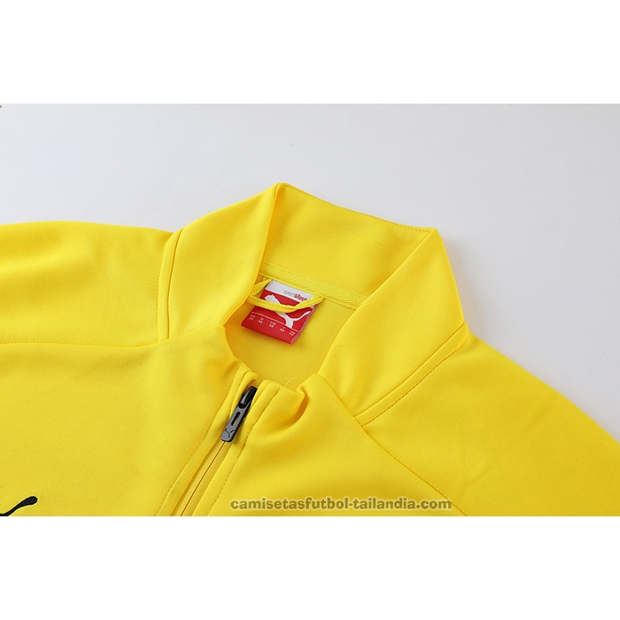 Chandal de Chaqueta del Borussia Dortmund 22/23 Amarillo